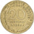 Francia, 20 Centimes, Marianne, 1984, Paris, Alluminio-bronzo, BB, Gadoury:332