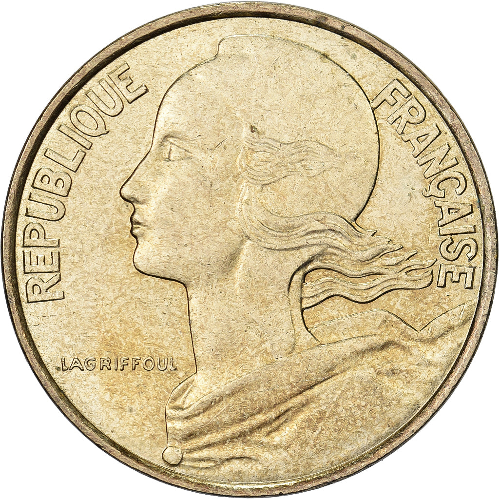 Francia, 10 Centimes, Marianne, 1996, Paris, Aluminio - bronce, MBC+, Le
