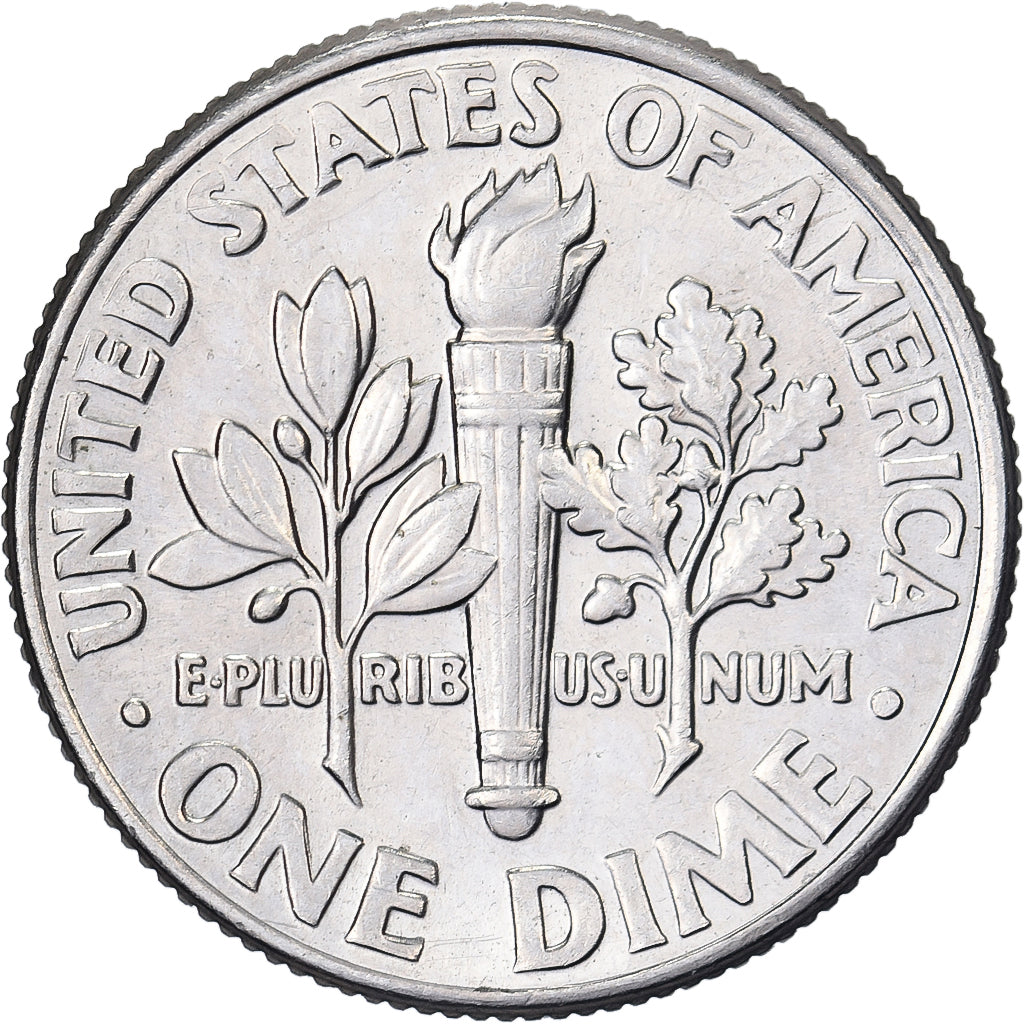 États-Unis, Dime, Roosevelt Dime, 2000, U.S. Mint, Cupronickel plaqué cuivre