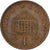 Great Britain, Elizabeth II, New Penny, 1978, Bronze, EF(40-45), KM:915