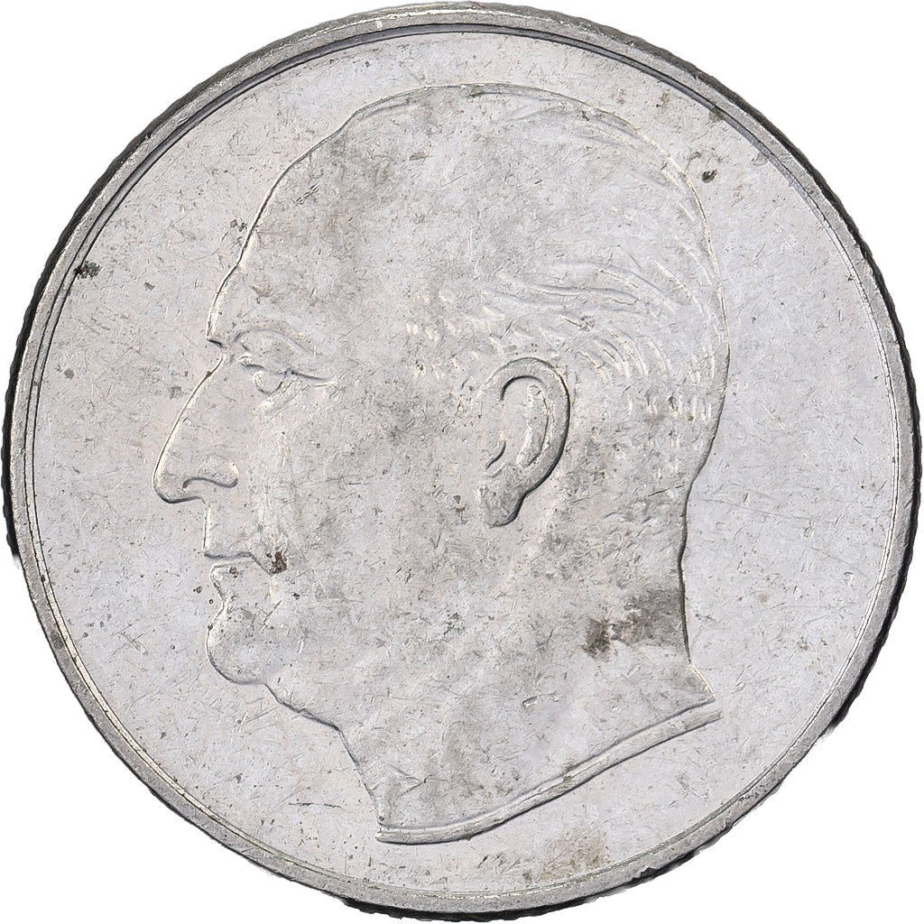 Noorwegen, Olav V, 50 Öre, 1973, Cupro-nikkel, ZF, KM:408