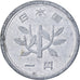 Japan, Hirohito, Yen, 1966, Aluminium, S+, KM:74