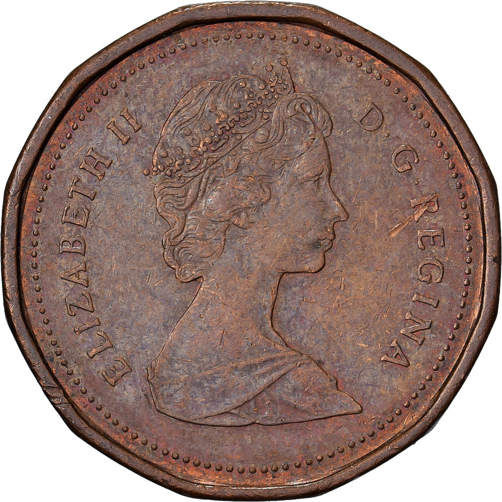 Canadá, Elizabeth II, Cent, 1985, Royal Canadian Mint, Bronze, VF(30-35)