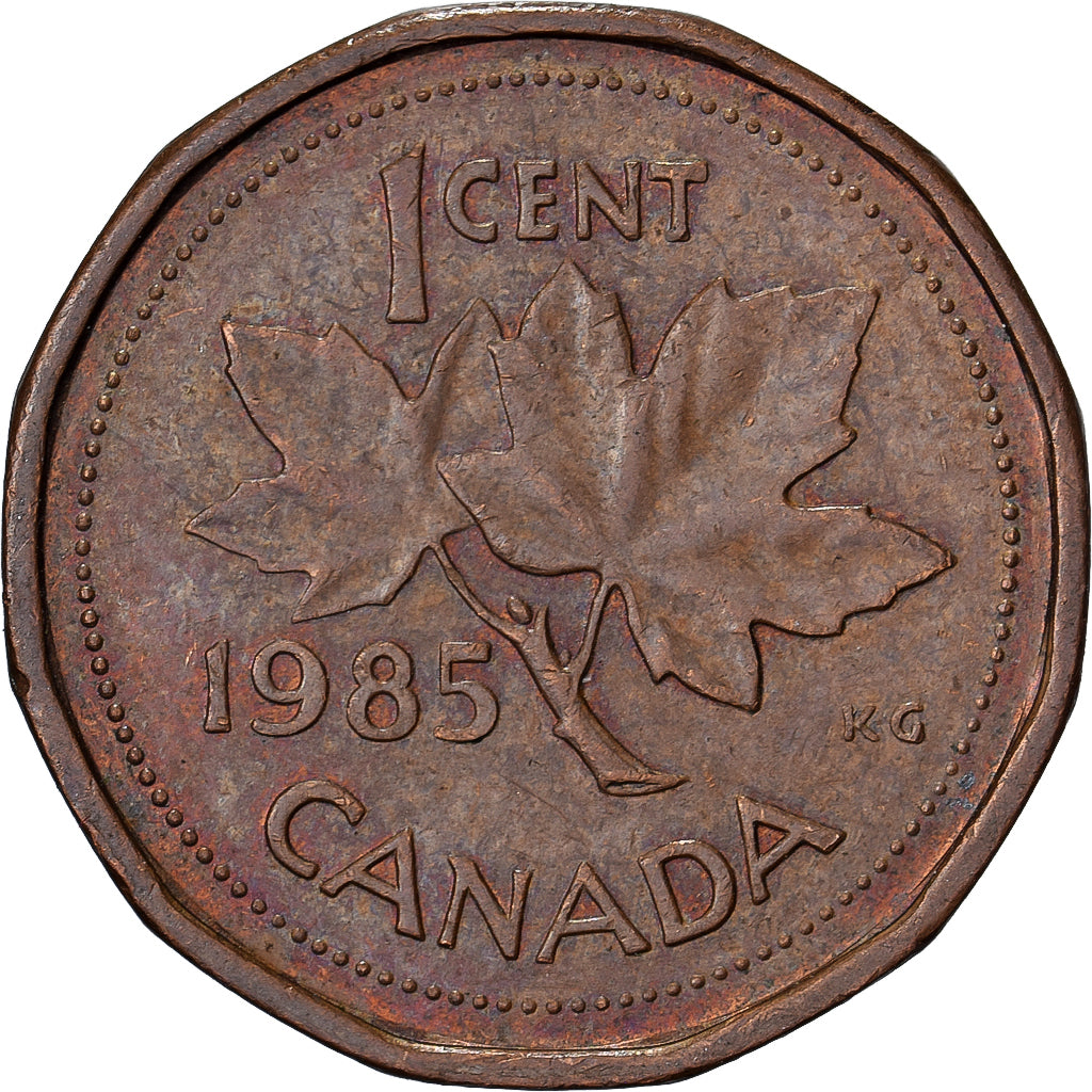 Canadá, Elizabeth II, Cent, 1985, Royal Canadian Mint, Bronze, VF(30-35)