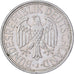 Federale Duitse Republiek, Mark, 1990, Hambourg, Cupro-nikkel, ZF, KM:110