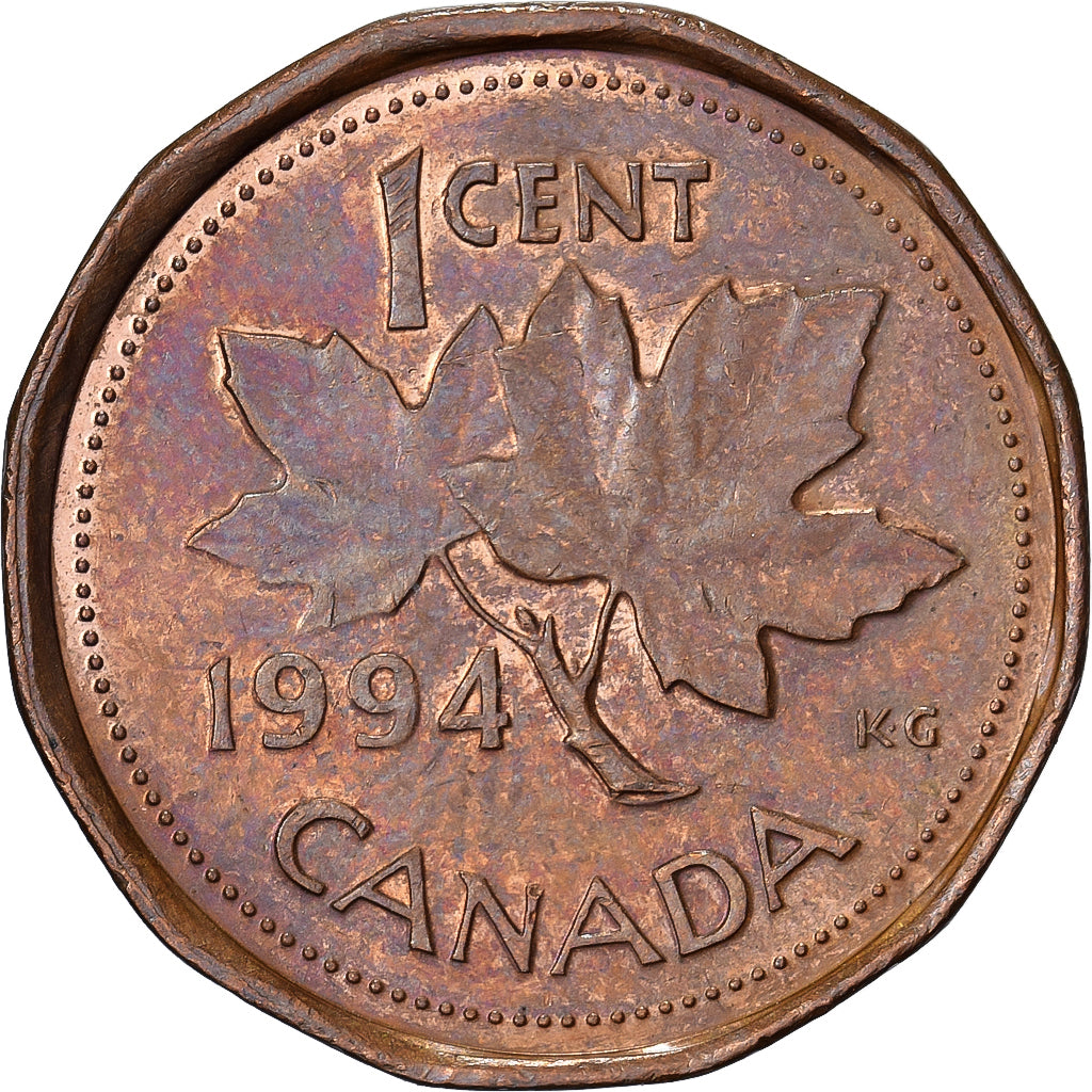 Canada, Elizabeth II, Cent, 1994, Royal Canadian Mint, Bronzen, ZF+, KM:181