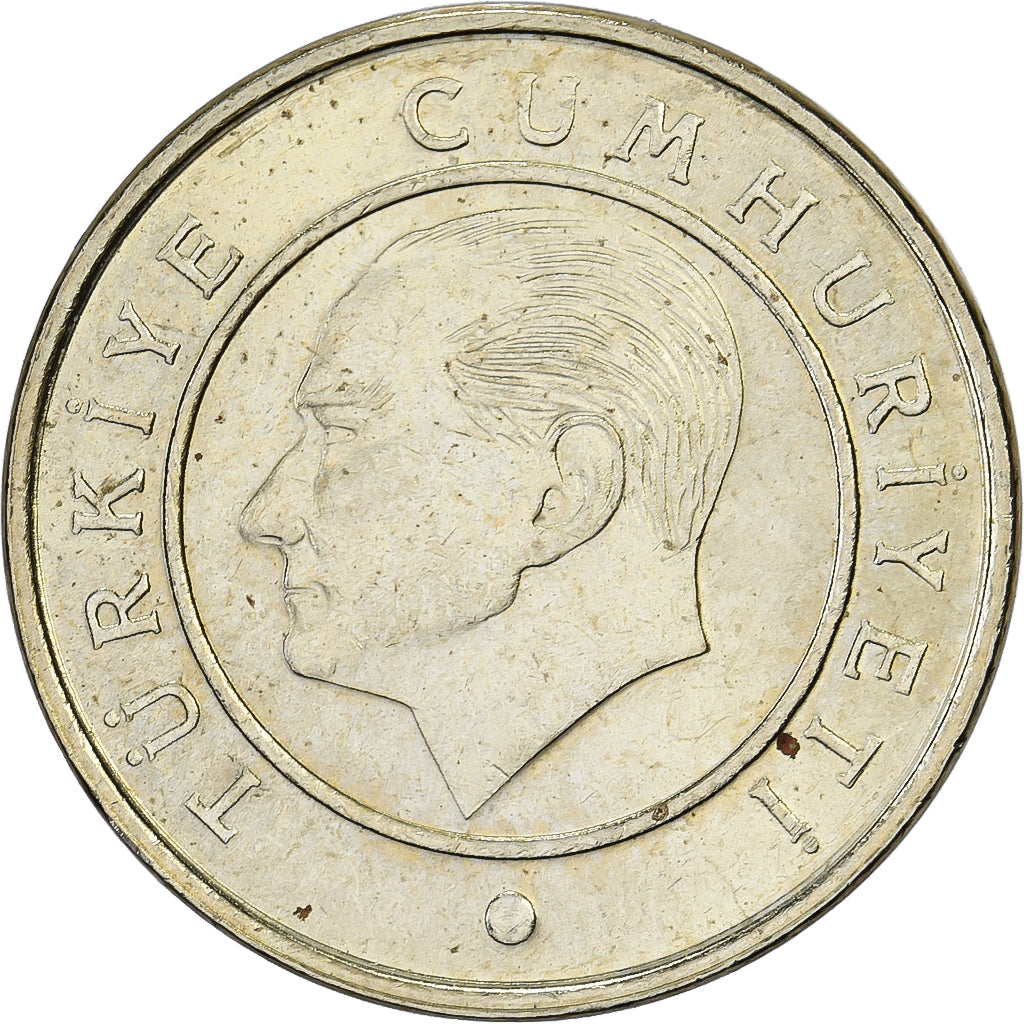 Turchia, 5 Kurus, 2016, Ottone, SPL