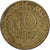 Frankreich, 10 Centimes, Marianne, 1977, Paris, Aluminum-Bronze, SS