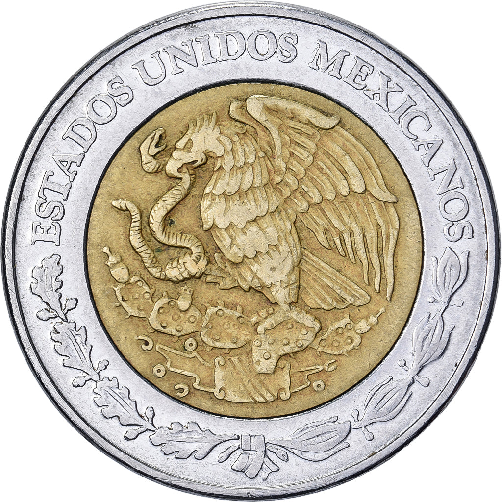 Mexiko, 5 Pesos, 1999, Mexico City, Bi-Metallic, S+
