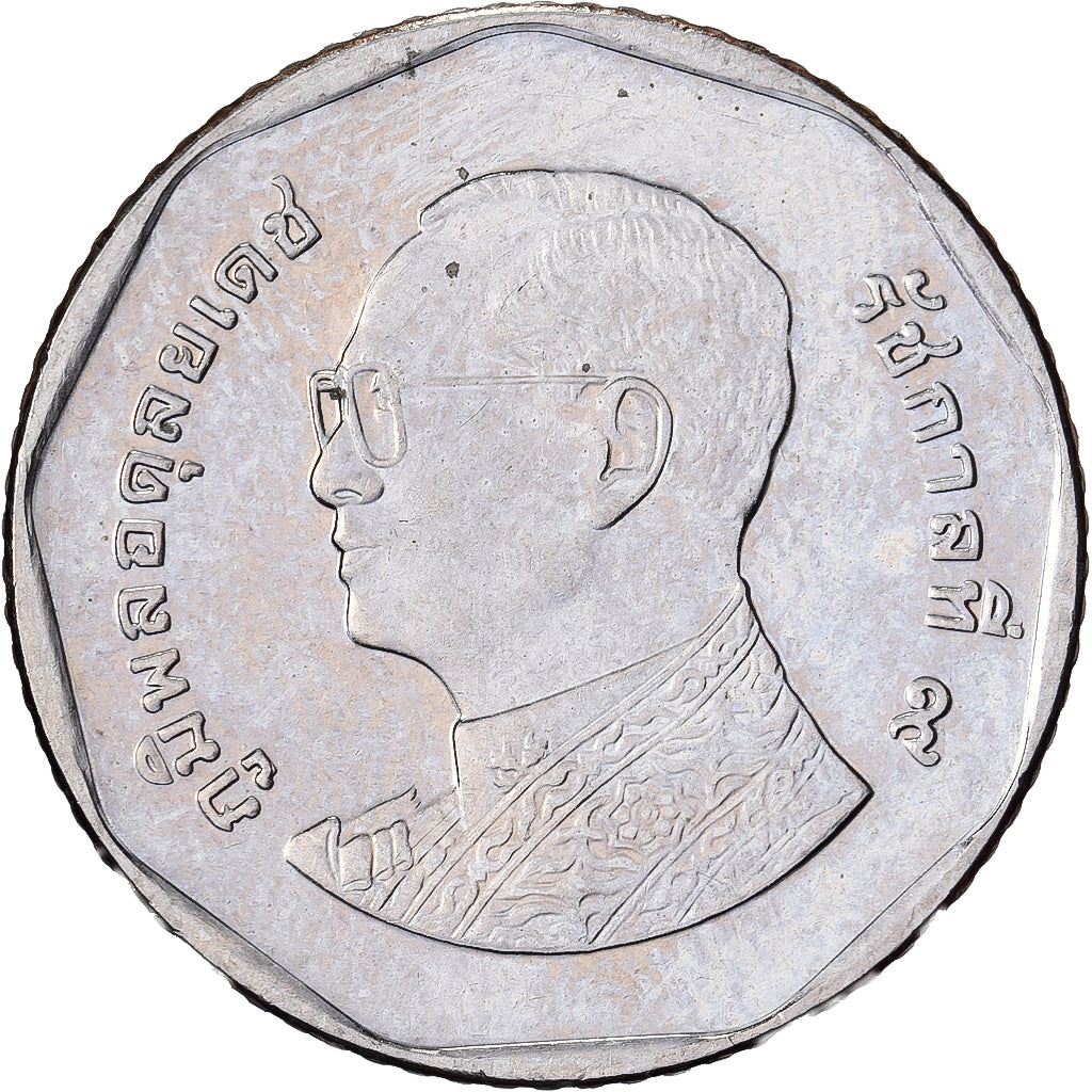 Thailandia, 5 Baht, 2013, Nichel, SPL-