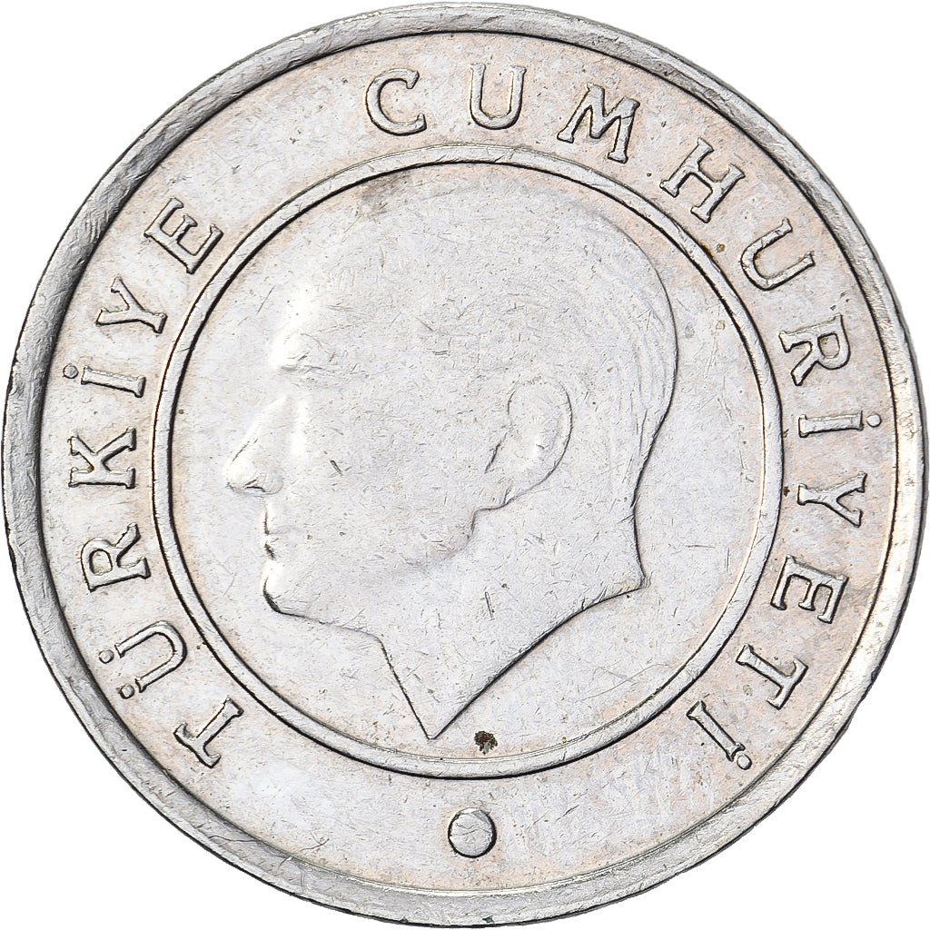 Turquia, 25 Kurus, 2010, Cobre-níquel, EF(40-45), KM:1242