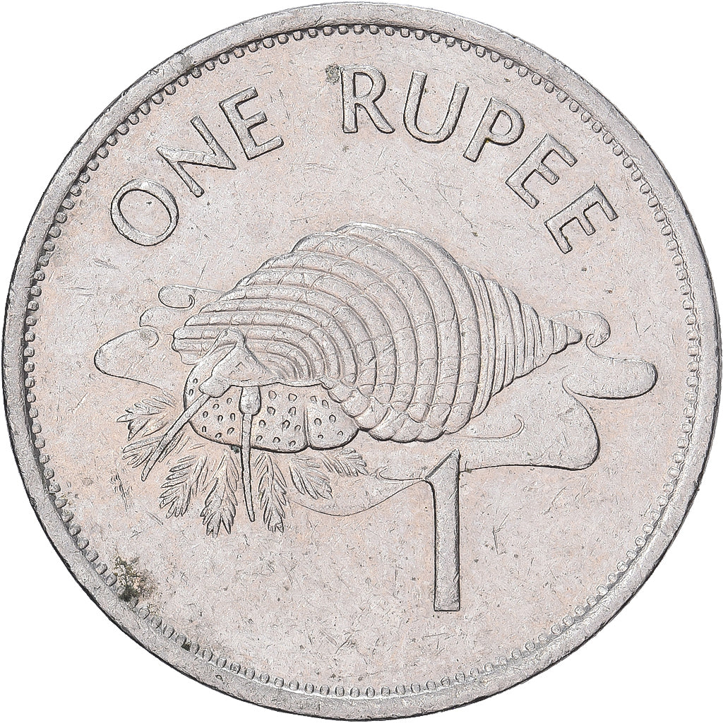 Seychelles, Rupee, 1992, Copper-nickel, EF(40-45), KM:50.2