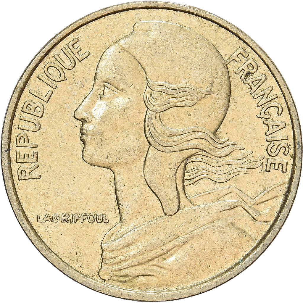 Frankrijk, 5 Centimes, Marianne, 1996, Paris, Aluminum-Bronze, ZF, Gadoury:175