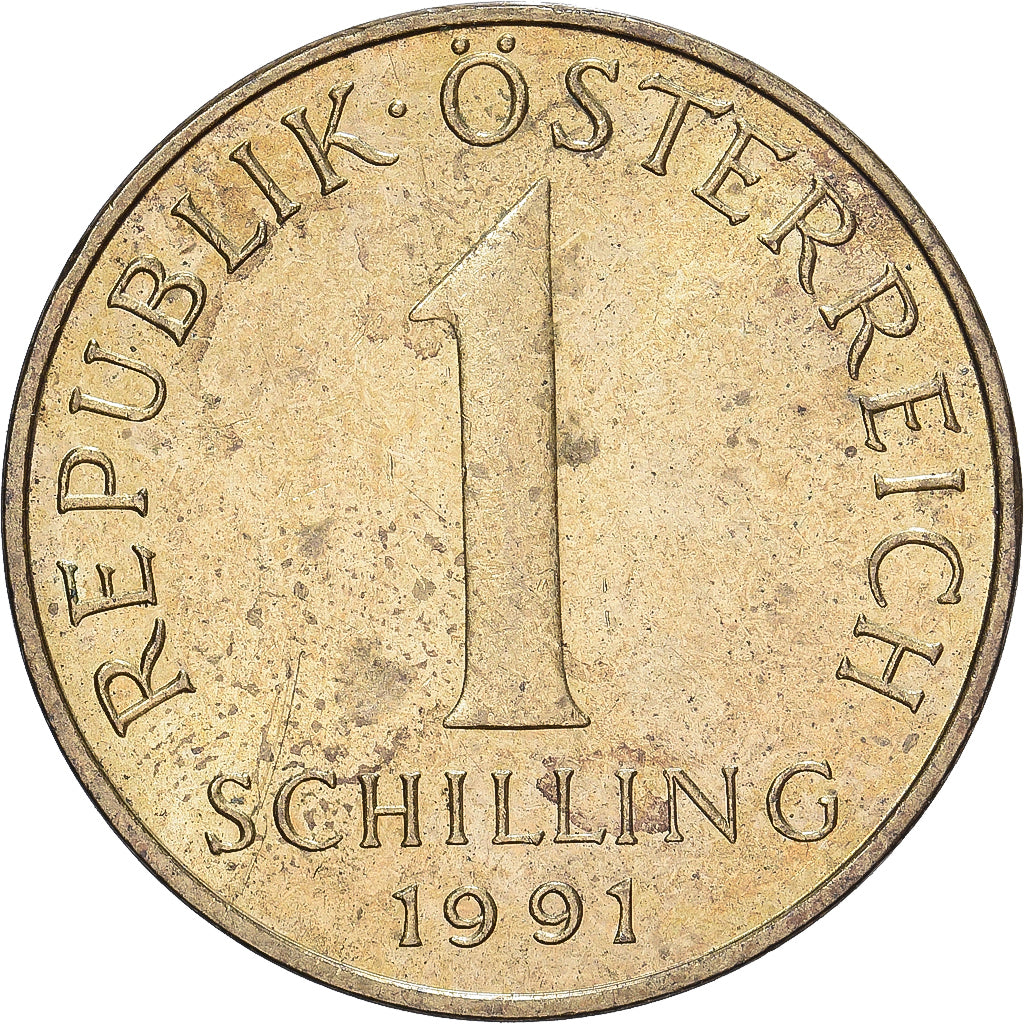 Autriche, Schilling, 1991, Bronze-Aluminium, TTB+, KM:2886