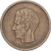 Belgia, 20 Francs, 20 Frank, 1981, Nikiel-Brąz, EF(40-45), KM:159