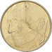 Belgio, 5 Francs, 5 Frank, 1993, Ottone o alluminio-bronzo, BB, KM:163