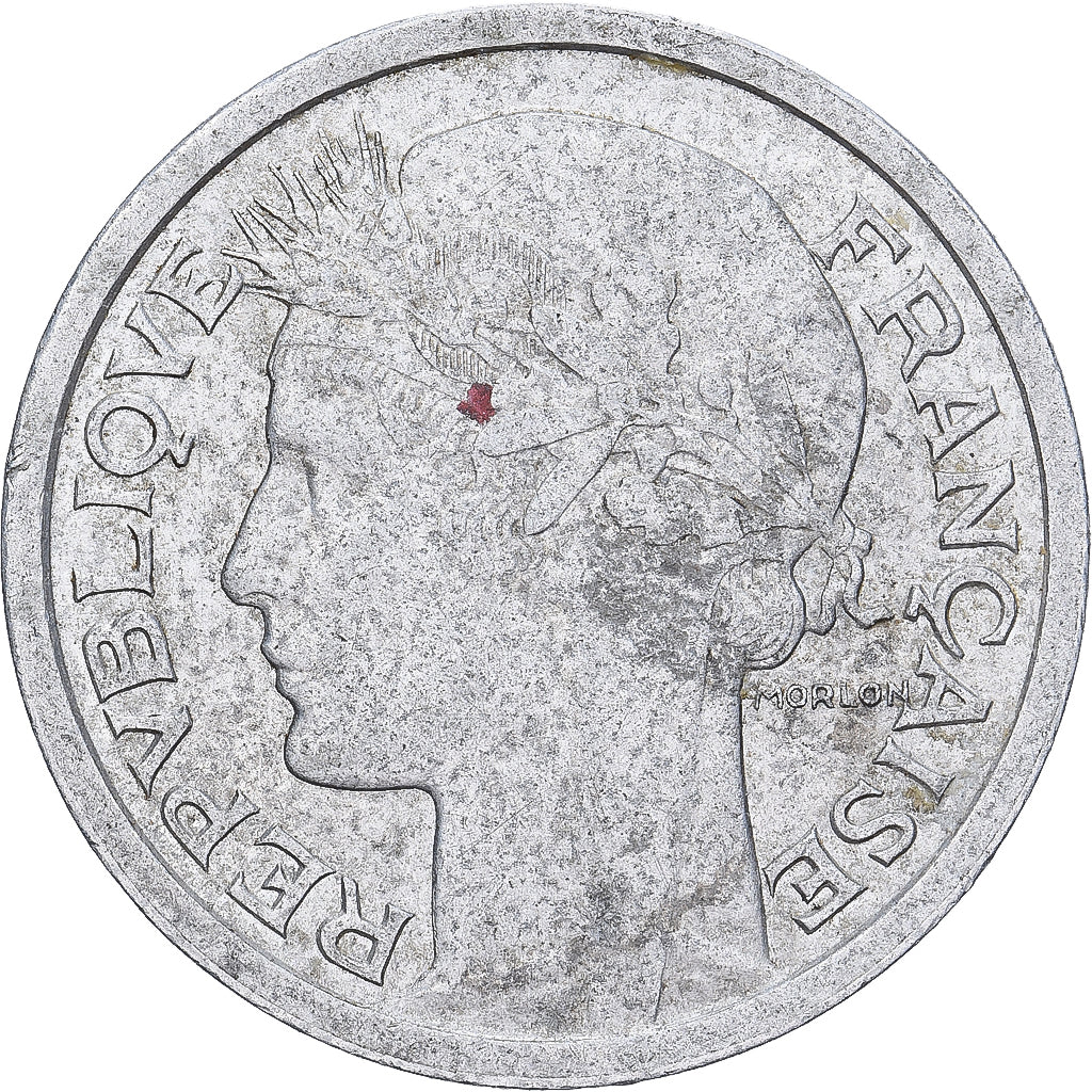 France, Franc, Morlon, 1958, Beaumont - Le Roger, Aluminum, VF(20-25)