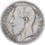 Belgio, Leopold II, Franc, 1887, Argento, MB+, KM:29.2