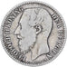 Belgio, Leopold II, Franc, 1887, Argento, MB+, KM:29.2
