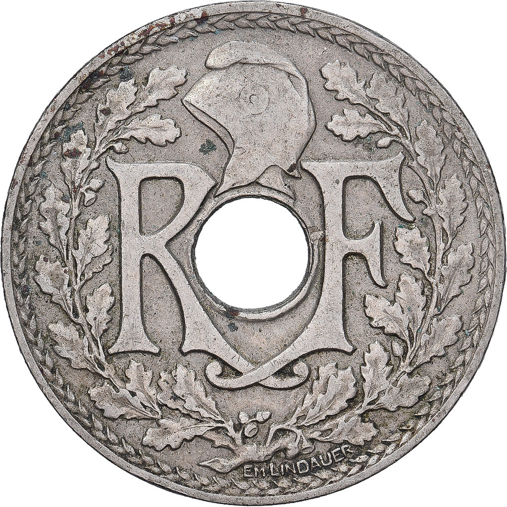 Francia, 25 Centimes, Lindauer, 1929, Cobre - níquel, MBC, Gadoury:380, KM:867a