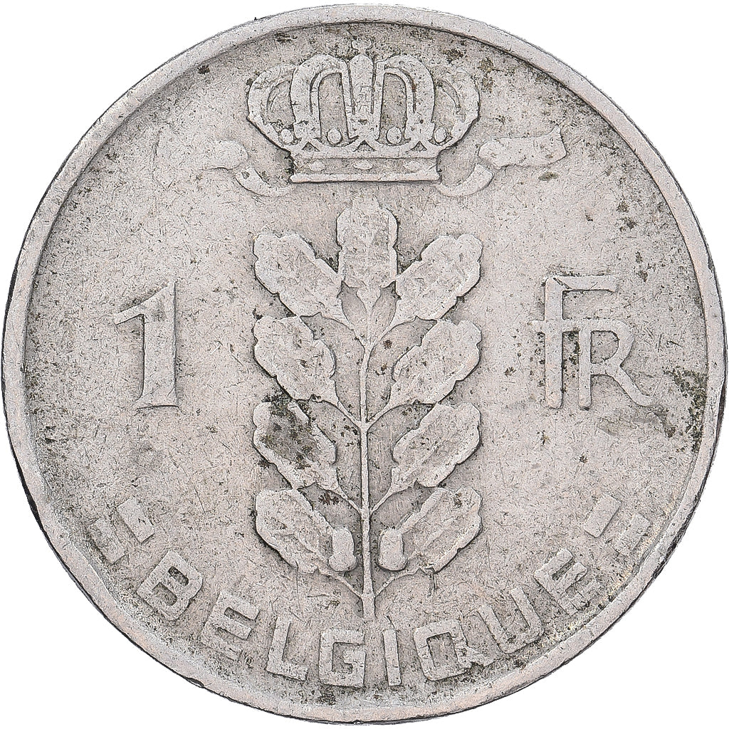 Belgia, Franc, 1951, Miedź-Nikiel, VF(20-25), KM:143.1