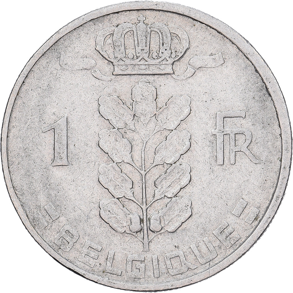 Belgia, Franc, 1951, Miedź-Nikiel, VF(30-35), KM:143.1