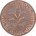 Niemcy - RFN, 2 Pfennig, 1978, Hambourg, Miedź platerowana stalą, EF(40-45)