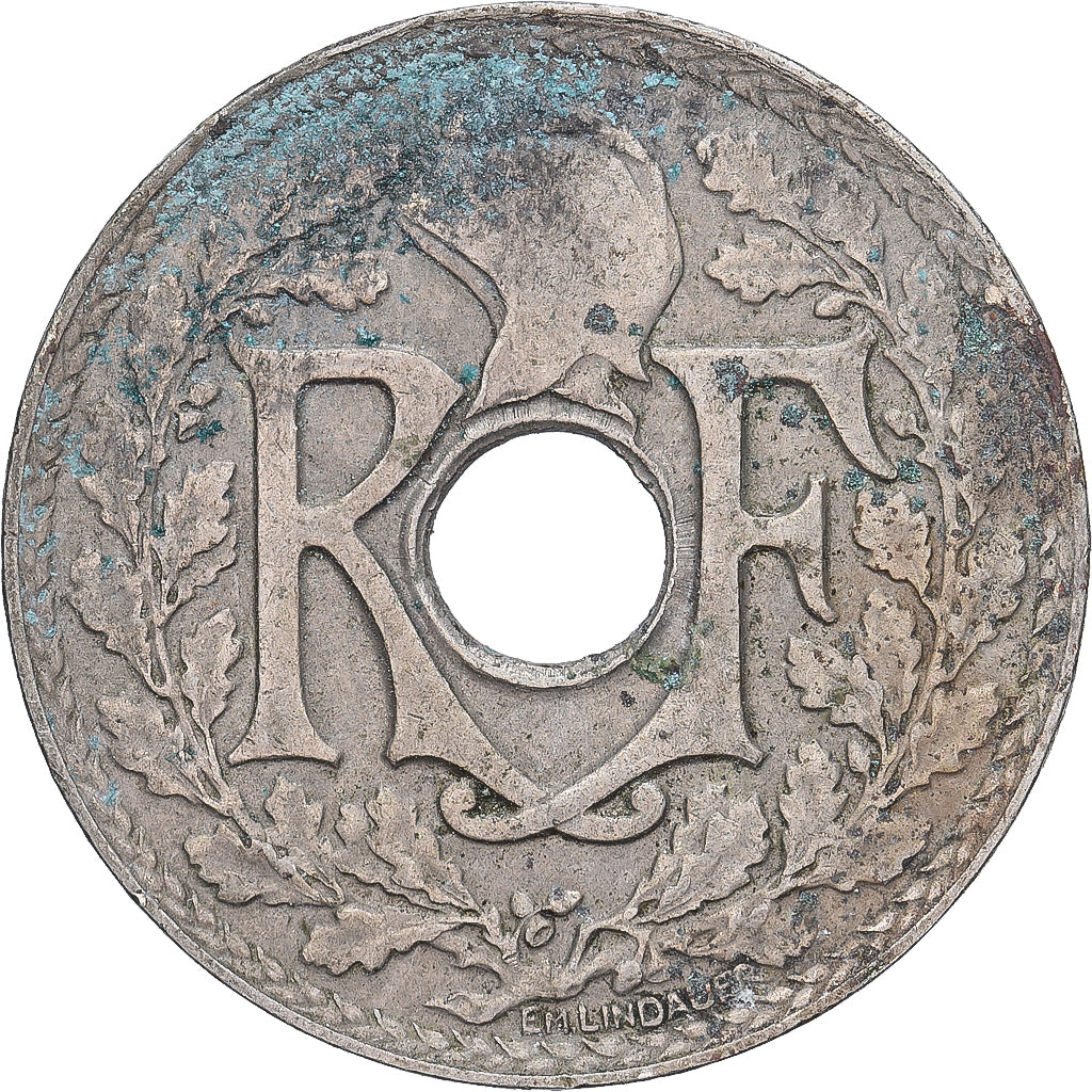 Francia, 25 Centimes, Lindauer, 1932, Cobre - níquel, BC+, Gadoury:380, KM:867a