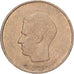 Belgia, 20 Francs, 20 Frank, 1980, Nikiel-Brąz, AU(50-53), KM:159