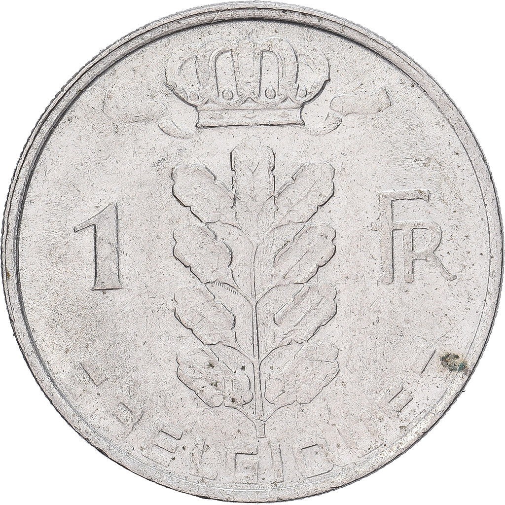 Bélgica, Franc, 1979, Cobre - níquel, MBC, KM:143.1