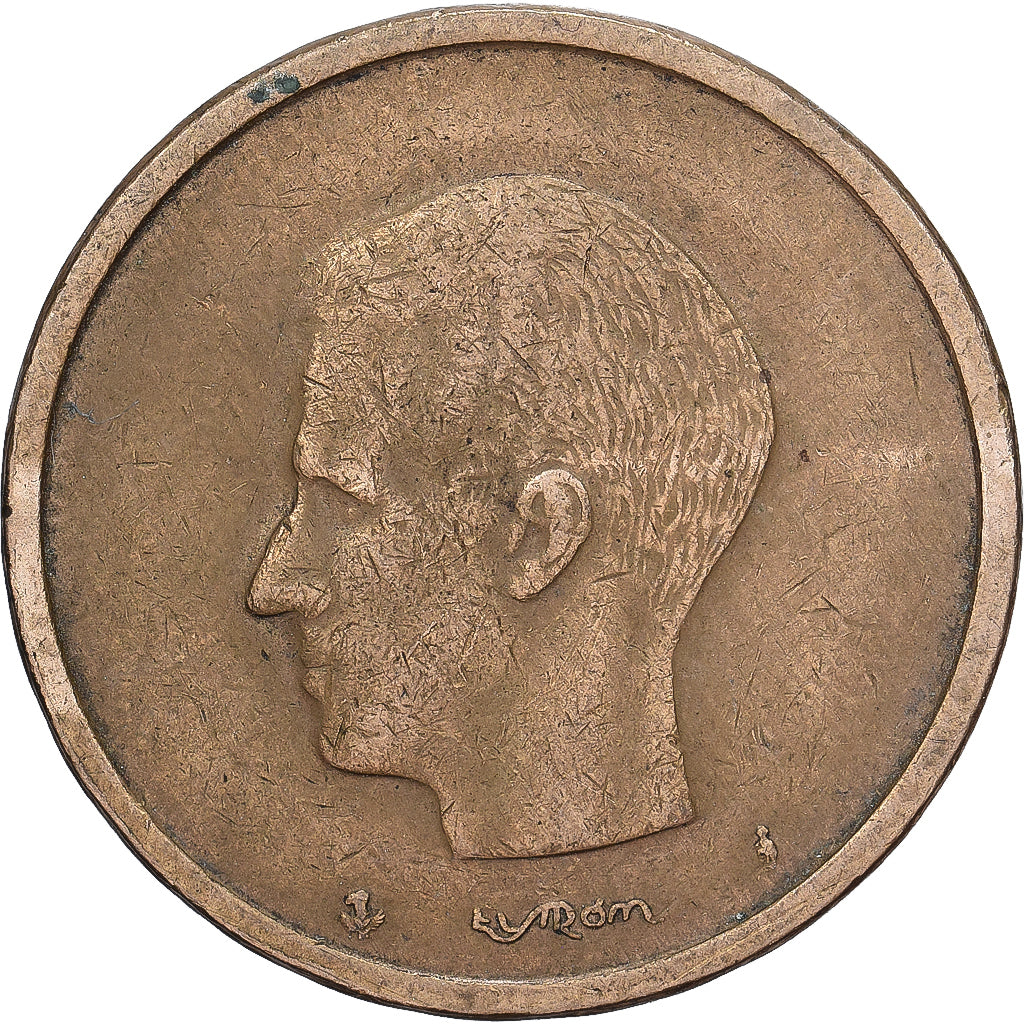 Belgia, 20 Francs, 20 Frank, 1981, Nikiel-Brąz, VF(30-35), KM:159