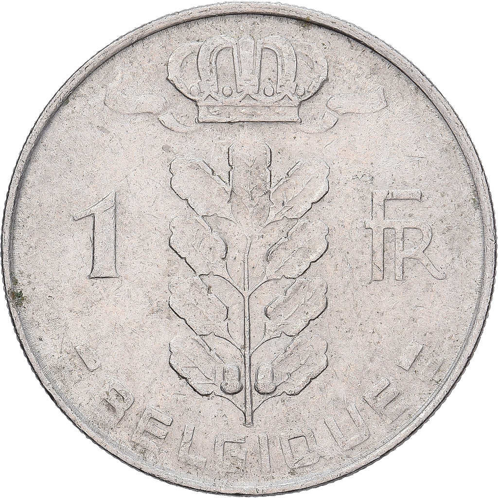 Bélgica, Franc, 1970, Cobre - níquel, BC+, KM:143.1