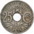 Francia, 25 Centimes, Lindauer, 1925, Cobre - níquel, BC+, Gadoury:380, KM:867a