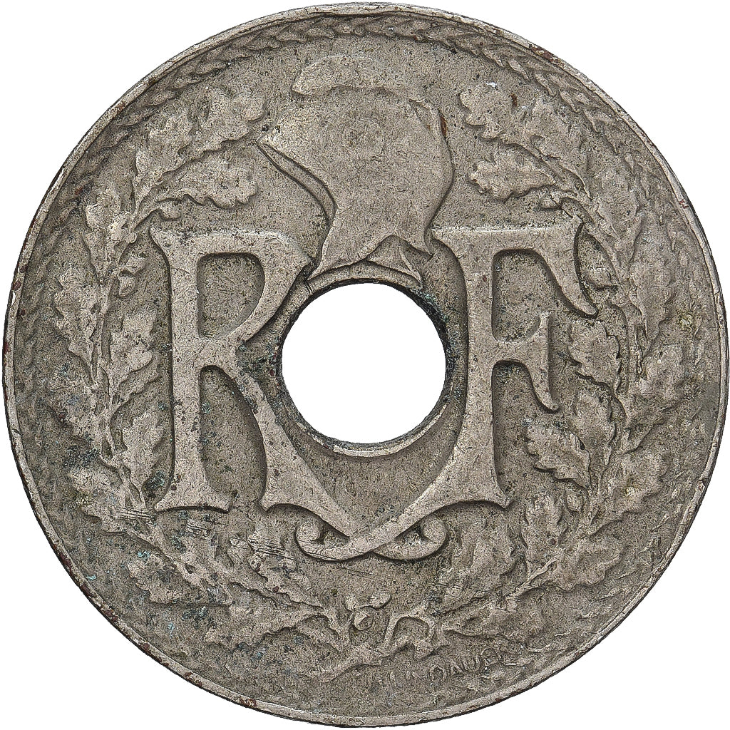 Francia, 25 Centimes, Lindauer, 1931, Paris, Cobre - níquel, BC+, Gadoury:380