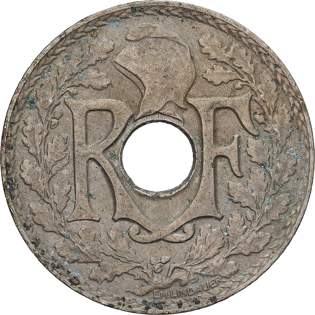 Francia, 25 Centimes, Lindauer, 1932, Cobre - níquel, MBC, Gadoury:380, KM:867a