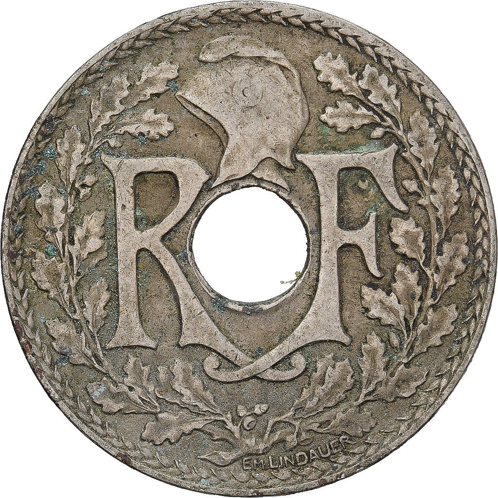 Frankrijk, 25 Centimes, Lindauer, 1932, Cupro-nikkel, ZF, Gadoury:380, KM:867a