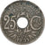 Frankrijk, 25 Centimes, Lindauer, 1933, Cupro-nikkel, FR, Gadoury:380, KM:867a