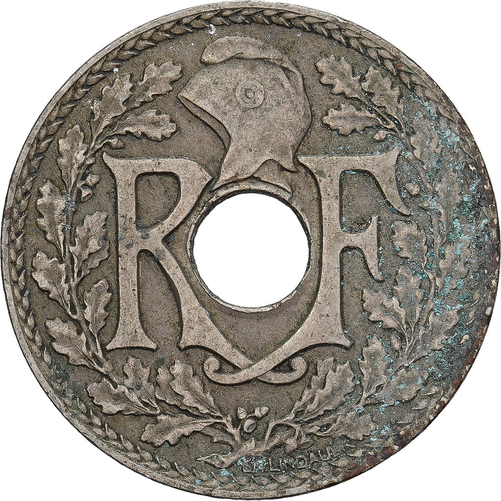 Francia, 25 Centimes, Lindauer, 1933, Cobre - níquel, MBC, Gadoury:380, KM:867a