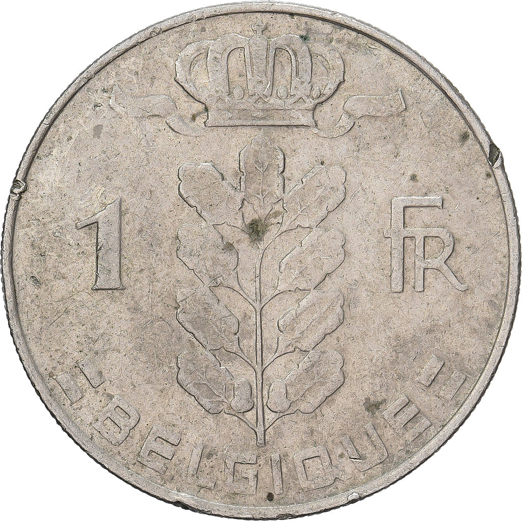Belgia, Franc, 1973, Miedź-Nikiel, VF(30-35), KM:142.1