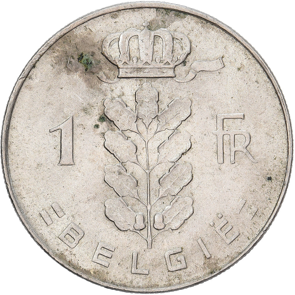 Belgia, Franc, 1975, Miedź-Nikiel, EF(40-45), KM:143.1
