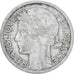 France, 2 Francs, Morlon, 1946, Aluminum, EF(40-45), Gadoury:538a, KM:886a.1