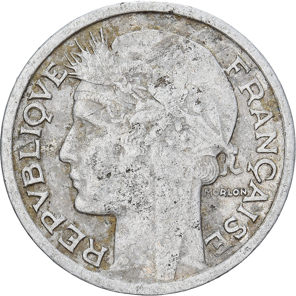 France, 50 Centimes, Morlon, 1941, Paris, Aluminum, F(12-15), Gadoury:426