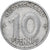 Democratic Republic of Germany, 10 Pfennig, 1950, Berlin, Aluminum, VF(30-35)