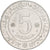 Algeria, 5 Dinars, 20th Anniversary of Revolution, 1974, Paris, Nickel