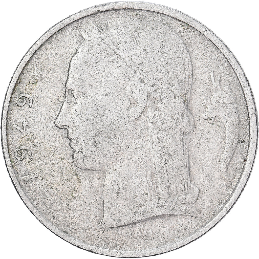 Belgium, 5 Francs, 5 Frank, 1949, Copper-nickel, VF(20-25), KM:134.1