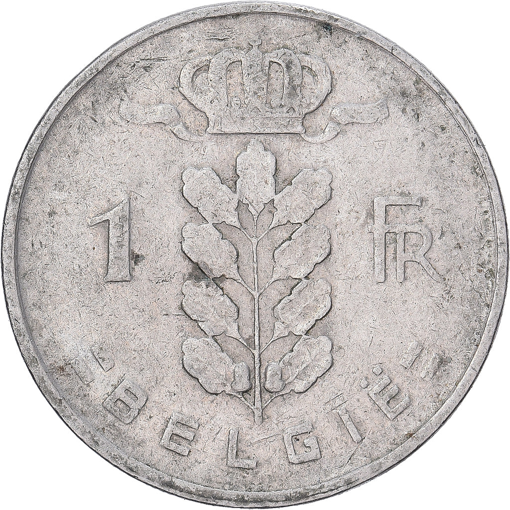 Belgia, Franc, 1958, Miedź-Nikiel, VF(30-35), KM:143.1