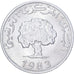 Tunisia, 5 Millim, 1983, Alluminio, SPL, KM:282