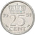 Holandia, Juliana, 25 Cents, 1951, Nikiel, EF(40-45), KM:183