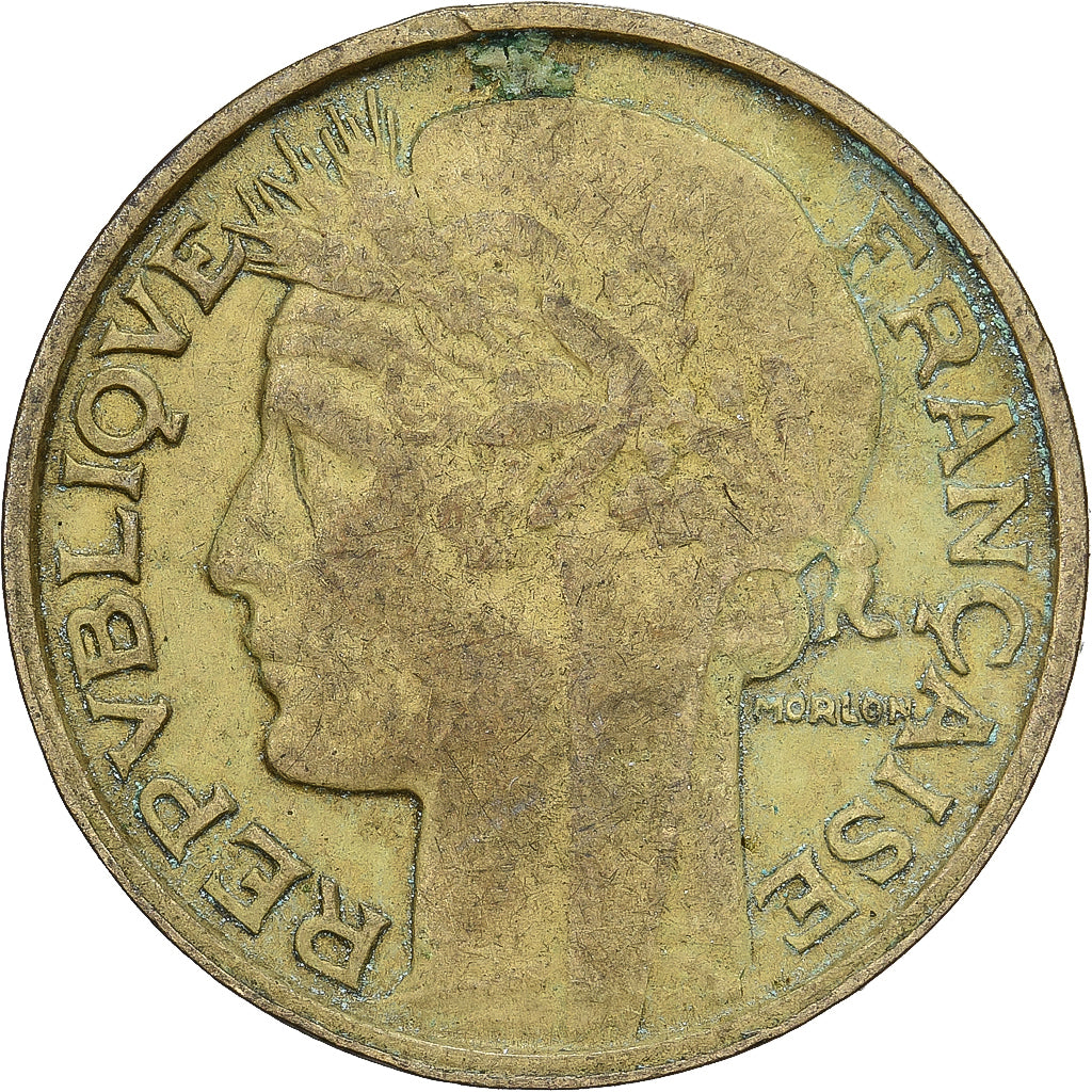 France, 50 Centimes, Morlon, 1931, Aluminum-Bronze, VF(30-35), Gadoury:423