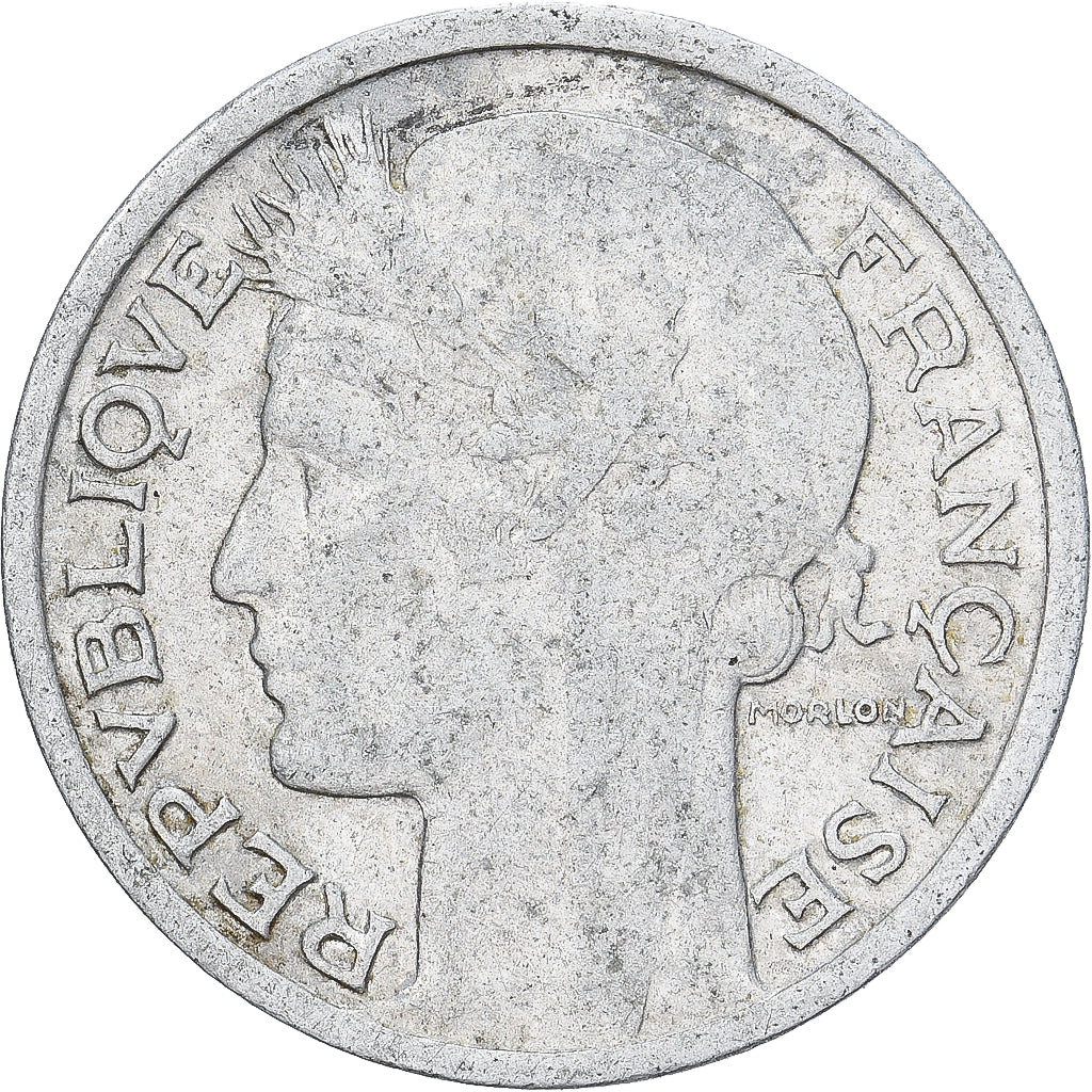 France, 50 Centimes, Morlon, 1941, Paris, Aluminum, AU(50-53), Le Franc:F.193